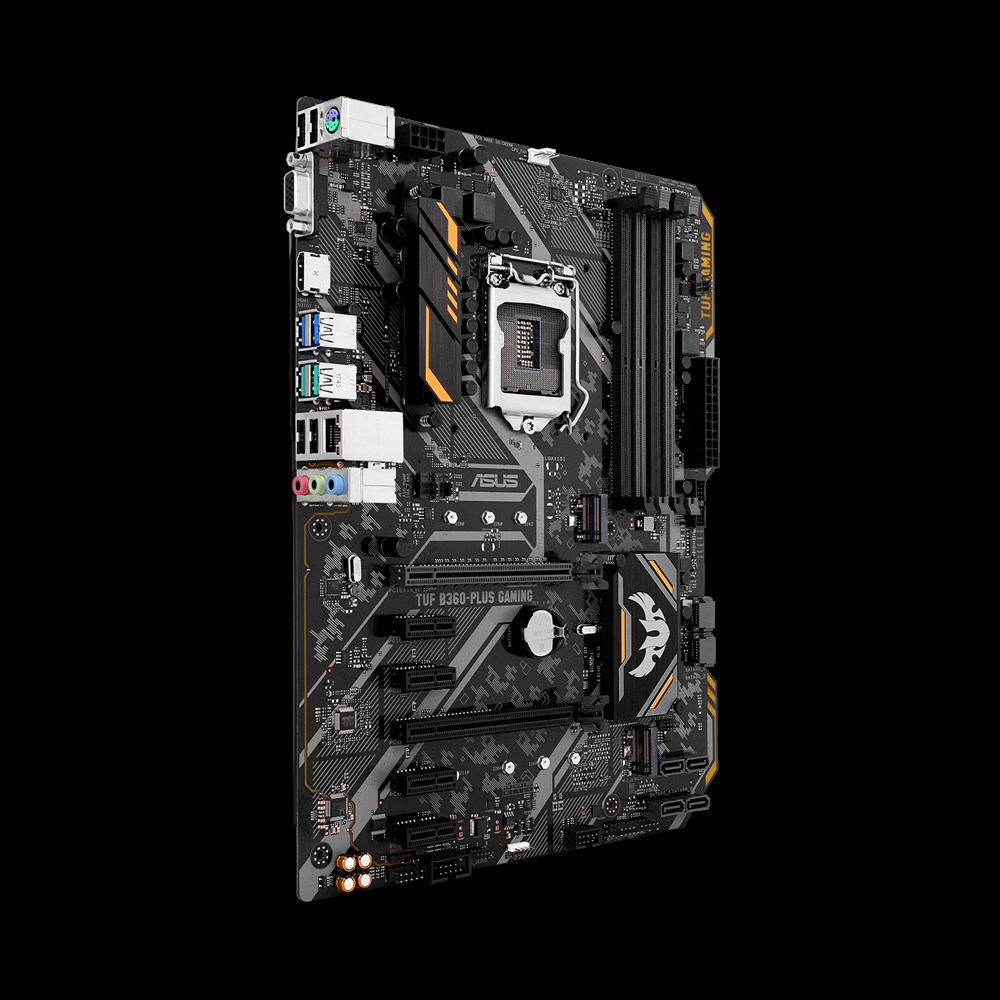 Asus TUF B360-Plus Gaming - Motherboard Specifications On